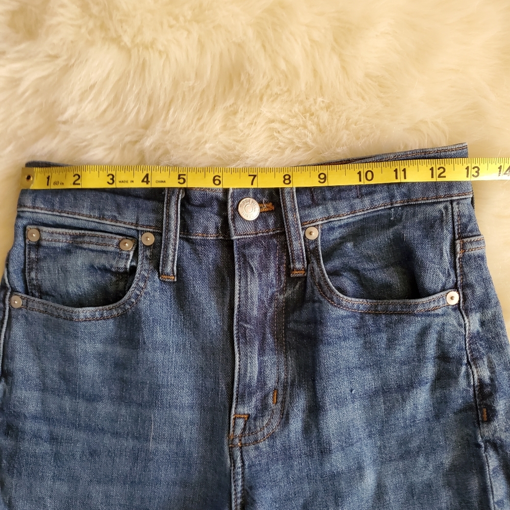 Madewell High Rise Slim Boyjean Eco Edition Size 24 - Picture 11 of 13